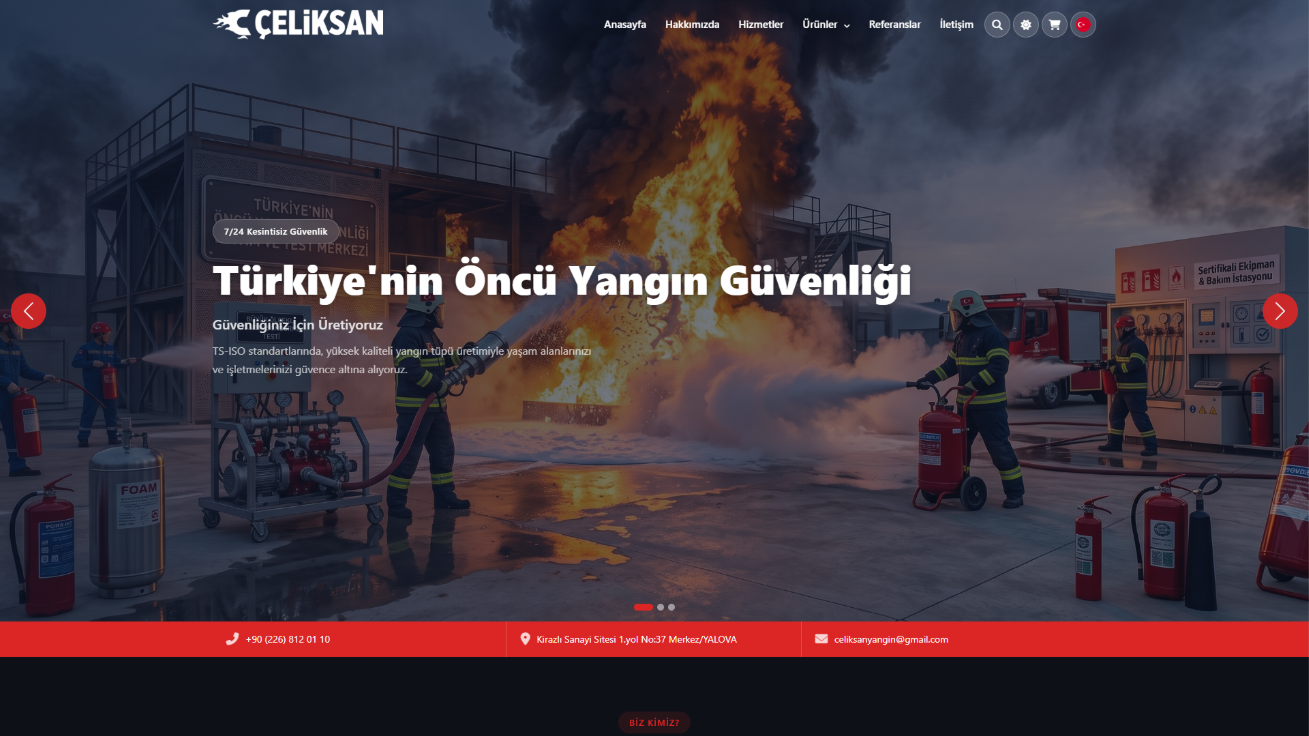Çeliksan Yangın